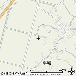 秋田県湯沢市桑崎平城270周辺の地図