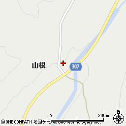 秋田県湯沢市宇留院内山根70周辺の地図