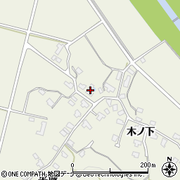 秋田県湯沢市桑崎平城232周辺の地図