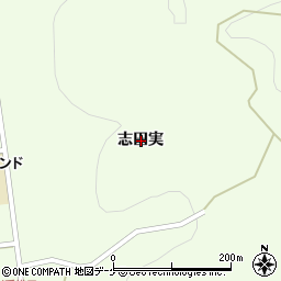 岩手県陸前高田市横田町志田実周辺の地図