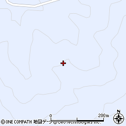 秋田県湯沢市皆瀬中黒森周辺の地図