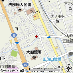 ホワイト急便田茂山店周辺の地図
