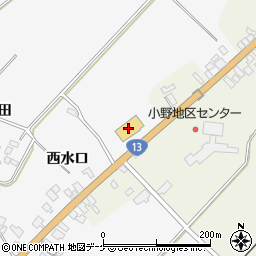 コメリハード＆グリーン雄勝店周辺の地図