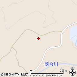 秋田県湯沢市稲庭町平林周辺の地図