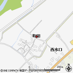 秋田県湯沢市小野町田周辺の地図