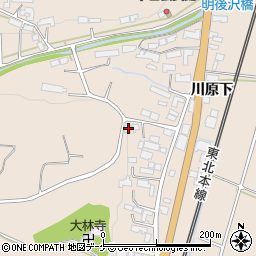 岩手県奥州市前沢古城寺ノ上248-1周辺の地図