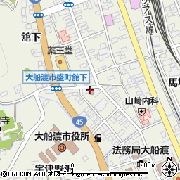 桜場地域公民館周辺の地図