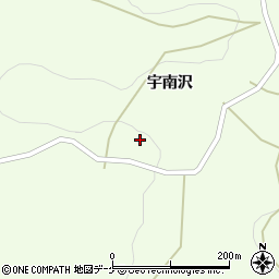 岩手県陸前高田市横田町宇南沢36周辺の地図
