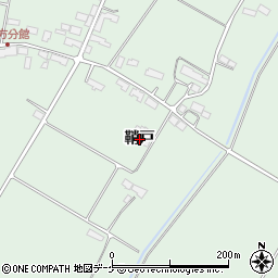 岩手県奥州市水沢姉体町（鞘戸）周辺の地図