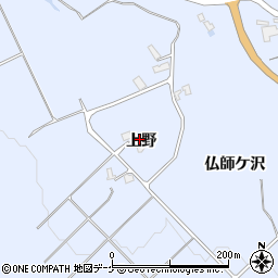 秋田県湯沢市皆瀬上野51周辺の地図