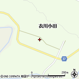 岩手県奥州市衣川小田104周辺の地図