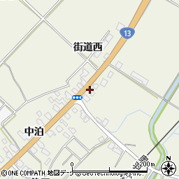 秋田県湯沢市桑崎都町周辺の地図