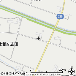 岩手県奥州市胆沢小山上狼ヶ志田218周辺の地図