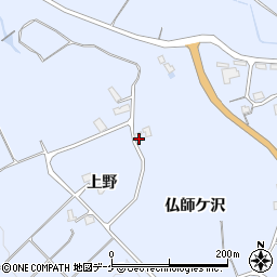 秋田県湯沢市皆瀬上野27-1周辺の地図
