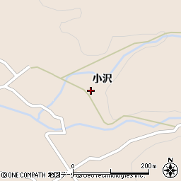 秋田県湯沢市稲庭町小沢34周辺の地図