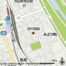 警察官職員宿舎周辺の地図