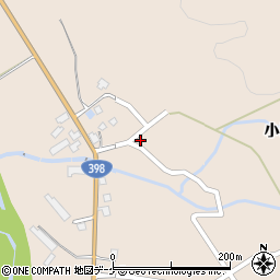 秋田県湯沢市稲庭町小沢82周辺の地図