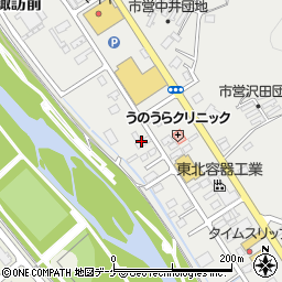 岩手県大船渡市赤崎町諏訪前周辺の地図