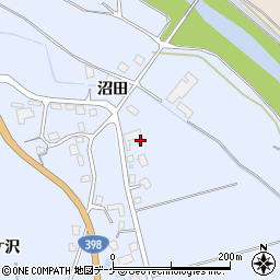 秋田県湯沢市皆瀬八王神84周辺の地図