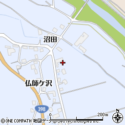 秋田県湯沢市皆瀬八王神84周辺の地図