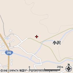 秋田県湯沢市稲庭町小沢9周辺の地図