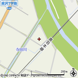 秋田県湯沢市桑崎下川原周辺の地図