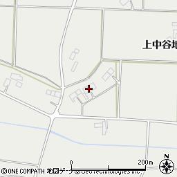 岩手県奥州市胆沢小山上中谷地52周辺の地図