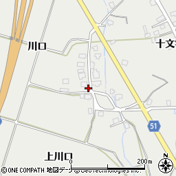 秋田県湯沢市相川川口周辺の地図