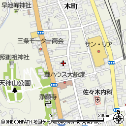 佐々木自転車店周辺の地図