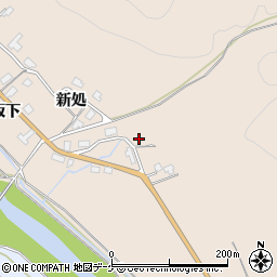 秋田県湯沢市稲庭町小沢39周辺の地図