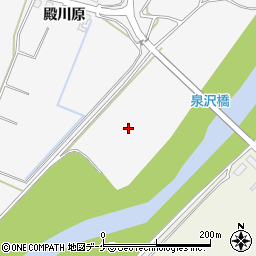 秋田県湯沢市泉沢中川原周辺の地図