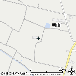 岩手県奥州市胆沢小山明山22周辺の地図