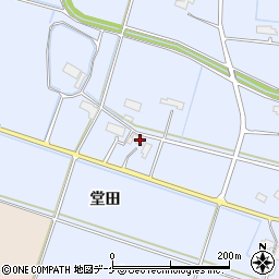 岩手県奥州市水沢真城堂田6周辺の地図