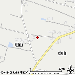 岩手県奥州市胆沢小山明山36周辺の地図