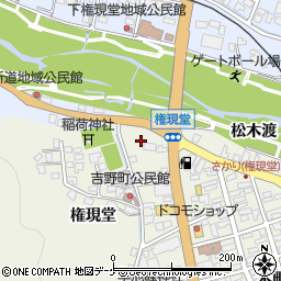 ファミリーマート大船渡権現堂店周辺の地図