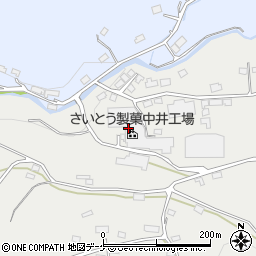 さいとう製菓中井工場周辺の地図