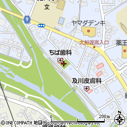 轆轤石公園周辺の地図