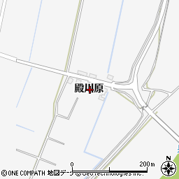 秋田県湯沢市泉沢殿川原周辺の地図