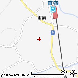 岩手県大船渡市三陸町越喜来甫嶺42-8周辺の地図