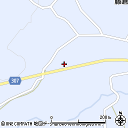 秋田県湯沢市皆瀬藤倉77周辺の地図