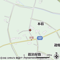 岩手県奥州市水沢姉体町本宿9周辺の地図