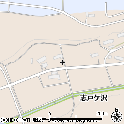 岩手県奥州市前沢古城栗生沢24-1周辺の地図