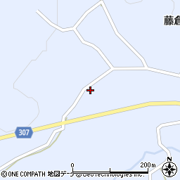 秋田県湯沢市皆瀬藤倉61周辺の地図