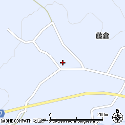 秋田県湯沢市皆瀬藤倉43周辺の地図