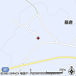秋田県湯沢市皆瀬藤倉57周辺の地図