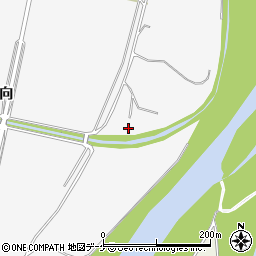秋田県湯沢市泉沢（忠右エ門川原）周辺の地図