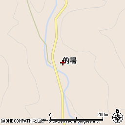 岩手県陸前高田市矢作町的場周辺の地図