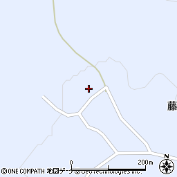 秋田県湯沢市皆瀬藤倉15周辺の地図