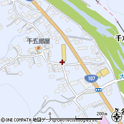 岩手県大船渡市猪川町久名畑周辺の地図