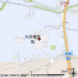 大井電気株式会社　水沢製作所周辺の地図
